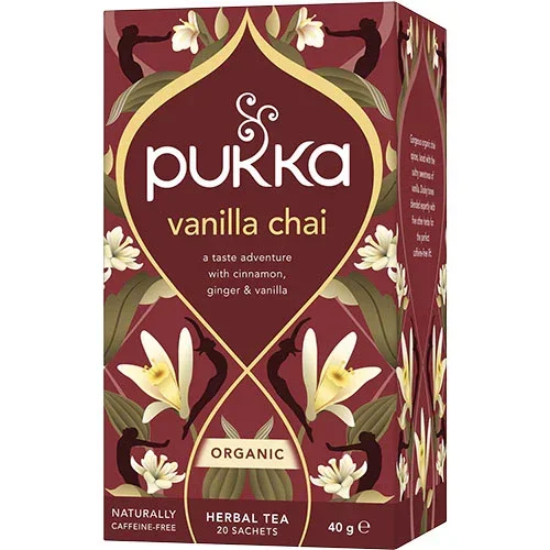 Pukka Vanilla Chai te Økologisk - 20 breve