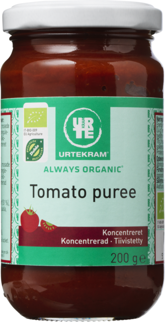 Tomatpure konc. Økologisk  - 200 gram