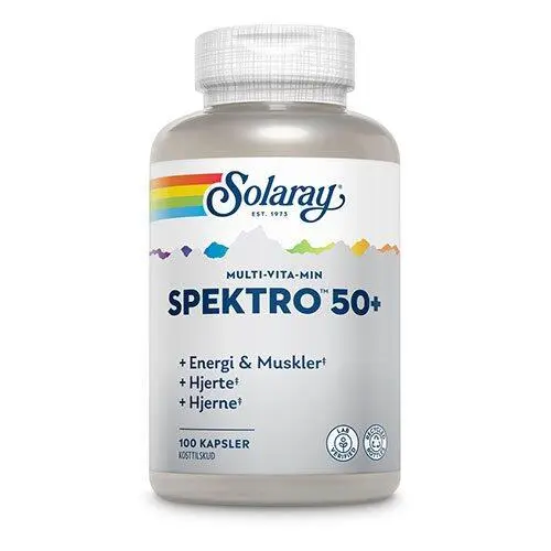 Spektro50+ Multi-Vita-Min - 100 kapsler