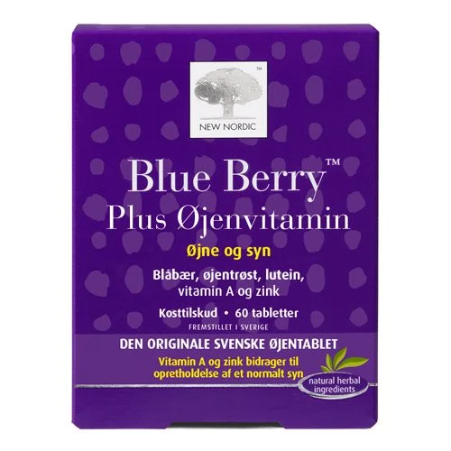 Blue Berry - 60 tabletter