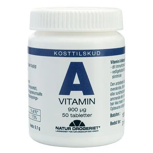 A-vitamin 3000 i.e. - 50 tabletter