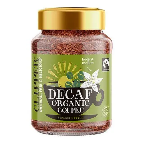 Clipper Instant Kaffe koffeinfri Økologisk - 100 gram