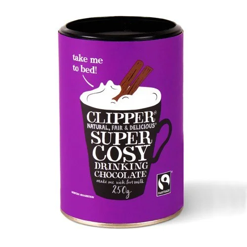 Clipper Varm Kakao pulver t. mælk  - 250 gram