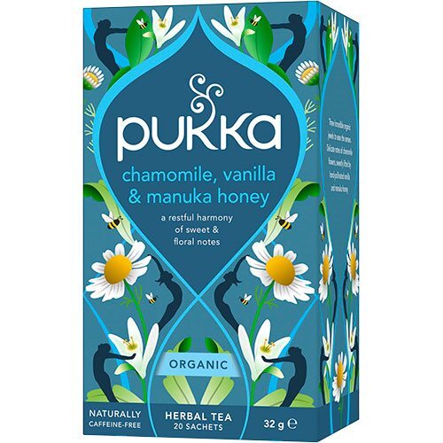 Pukka Chamomile, Vanilla & Manuka honey tea 20 breve