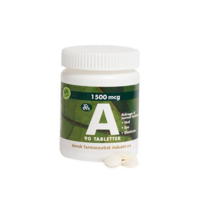 A-vitamin 1500 mcg/5000 ie - 90 tabletter