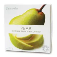 Clearspring Frugtpuré pære Økologisk - 200 gram