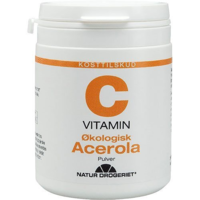 Acerola C-pulver Økologisk - 100 gram
