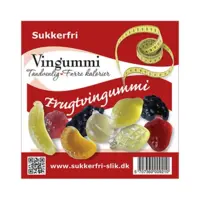 Frugtvingummi - 90 gram Holdbarhed 21.03.24