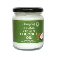 Clearspring Kokosolie Økologisk - 200 gram