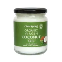 Clearspring Kokosolie Økologisk - 400 gram
