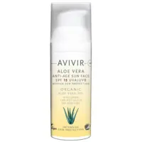 Avivir Aloe Vera Anti-Age Sun Ansigt SPF 15 - 50 ml. (Holdbahed 09-2023)
