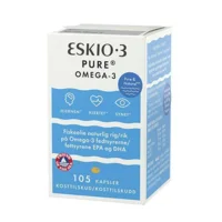 Eskio-3 Pure Omega-3 - 105 kapsler