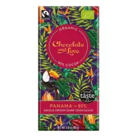 Chocolate and Love Chokolade Panama 80% Øko. 80 gram