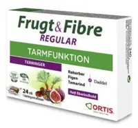 Frugt & Fibre tyggeterning Indh. 24 stk.