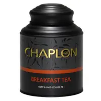 Chaplon Breakfast sort/hvid te dåse Økologisk - 160 gram