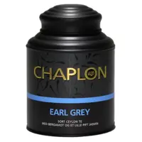 Chaplon Earl Grey sort te dåse Økologisk - 160 gram