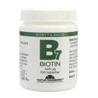 Biotin B7 - 100 tabletter