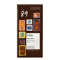 Vivani Chokolade 89% Kakao Ø - 80 gram