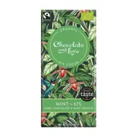 Chokolade Mint 67% Økologisk - 80 gram