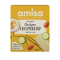 Amisa Knækbrød m. kikærter glutenfri Ø - 100 g.