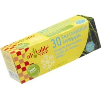 Fryseposer af bioplastik 30 stk 1L - 1 pk.