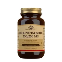 Solgar Choline/Inositol 250/250 mg - 50 kapsler