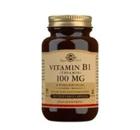 Solgar B1-vitamin 100 mg (Thiamin) - 100 kaplser.