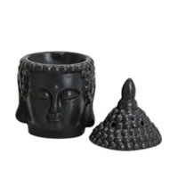 Duftlampe Buddha Sort - 1 stk