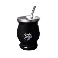 Yerba Mate krus 230 ml m. bombilla sugerør - 1 stk