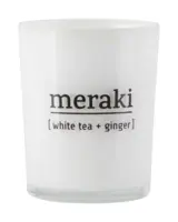 Meraki Duftlys White tea & ginger - 60 g.