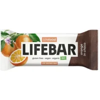 LifeBar InChoco Orange RAW Ø - 40 g.