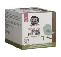 Pure Beginnings Baby sensitive body cream fragrance free - 250 ml Holdbarhed 30-11-24