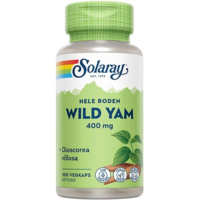 Solaray Wild Yam Root 400 mg - 100 kapsler