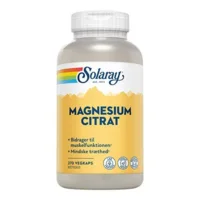 Solaray Magnesium Citrat - 270 kapsler
