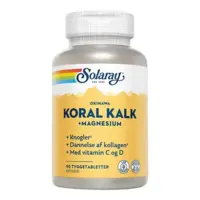 Solaray KoralKalk med vit. C og D tyggetablet - 90 tabletter