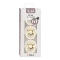 BIBS Try-it Colour Size 1 Ivory 3 PACK