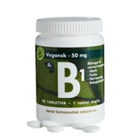 B1 50 mg Vegansk - 90 tabletter