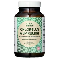 Chlorella & Spirulina - 300 tabletter