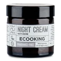 Ecooking Night Cream Parfumefri ny udgave - 50 ml.