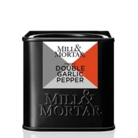 Double Garlic & Pepper Økologisk - 50 gram