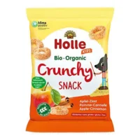 Holle Crunchy Snack med æble og kanel Økologisk - 25 gram