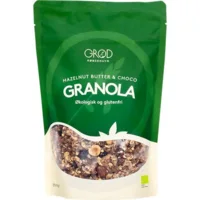 GRØD Hazelnut Butter & Choco Granola Økologisk - 350 gram