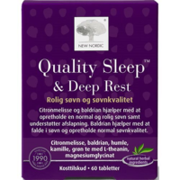 Quality Sleep Deep Rest - 60 tabletter