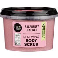 Organic Shop Renewing Body Scrub - Raspberry - 250 ml.