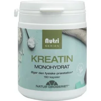 Kreatin monohydrat kapsler - 180 kapsler