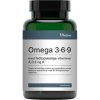 Mezina Omega 3-6-9 med vitamin ADEK - 90 kapsler