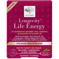 Longevity Life Energy - 30 tabletter