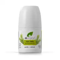Dr. Organic Deo roll on Tea Tree - 50 ml.