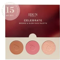 Idun Celebrate Bronze & Glow Face Palette - 1 stk