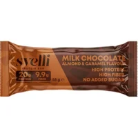 Svelli Milk Chocolate Almond & Caramel Flavour - 55 gram